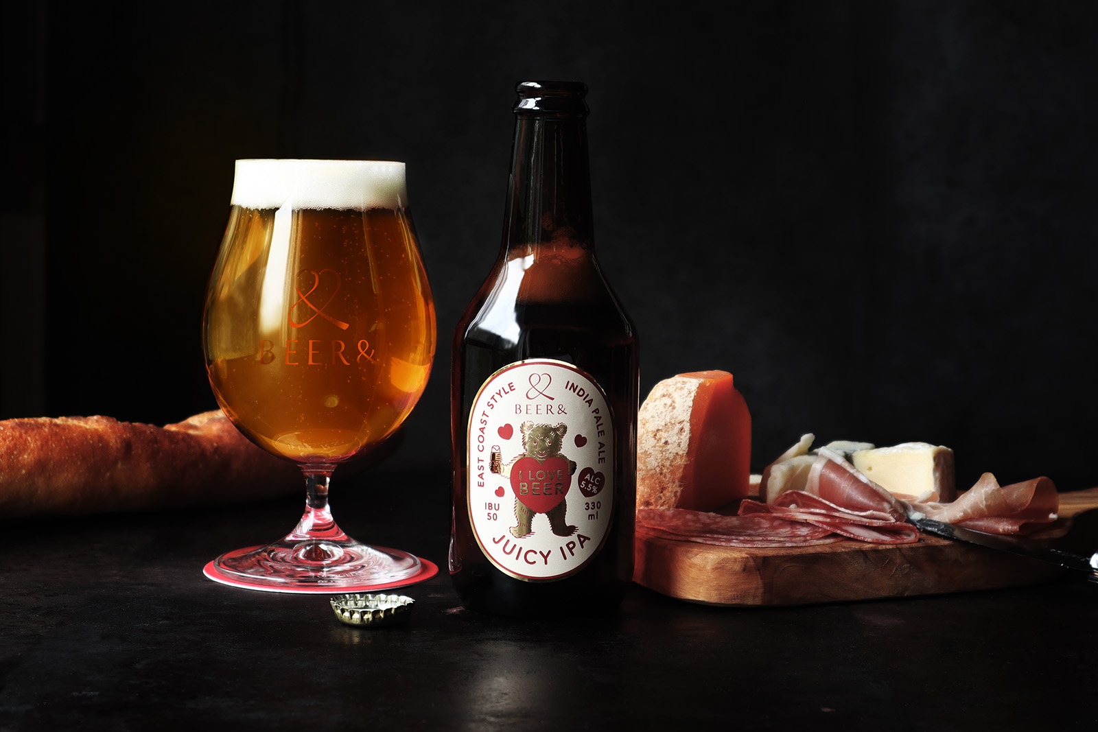 クラフトビール醸造所 BEER&（ビアランド）ジューシーIPA_1