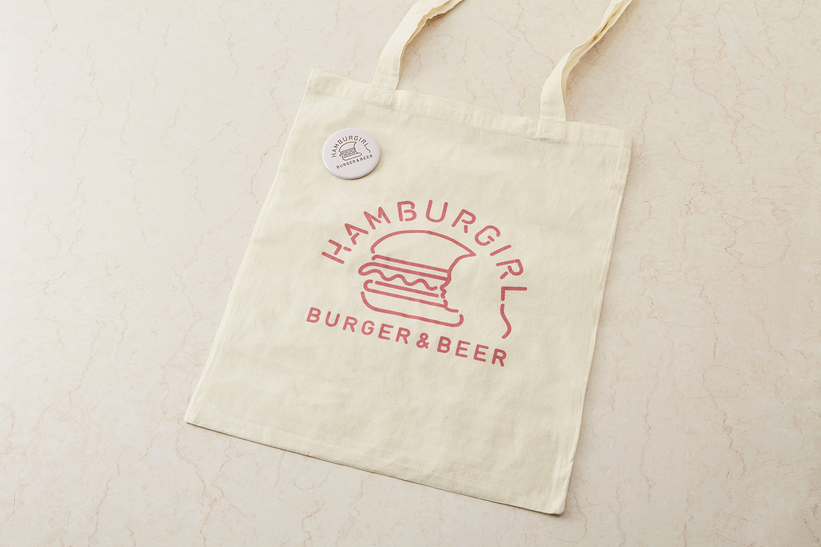 ハンバーガール_エコバッグ