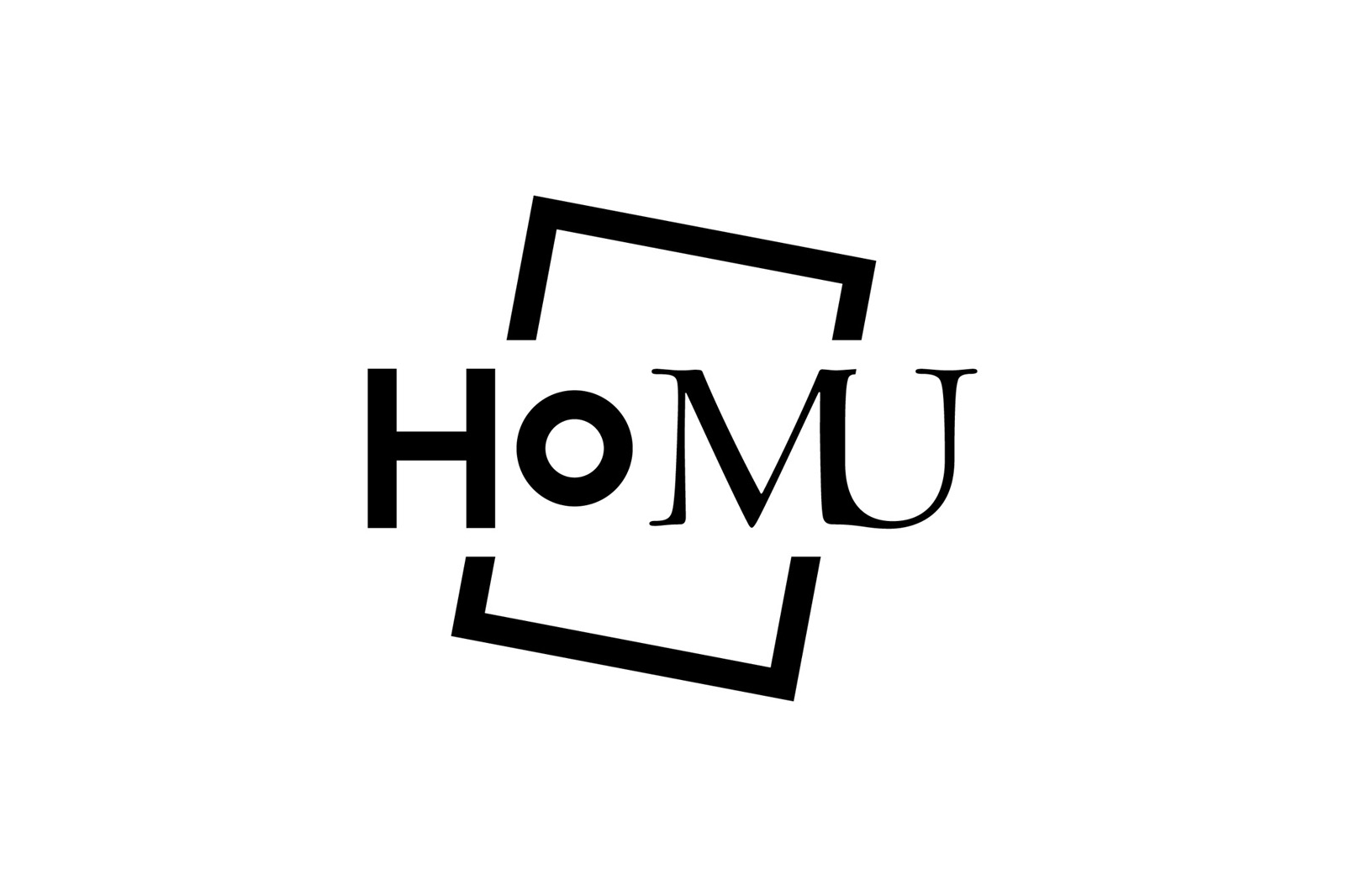 アートポスター・アートフレームのインテリアショップHOMU（ホーミュー）_ロゴ