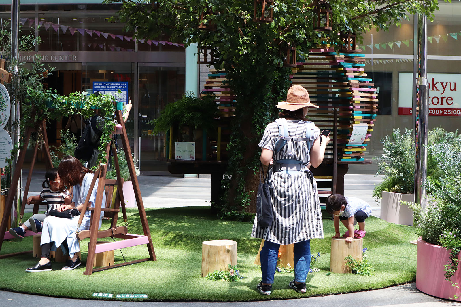 二子玉川ライズ環境装飾「僕らのお家と大きな木の物語」_11