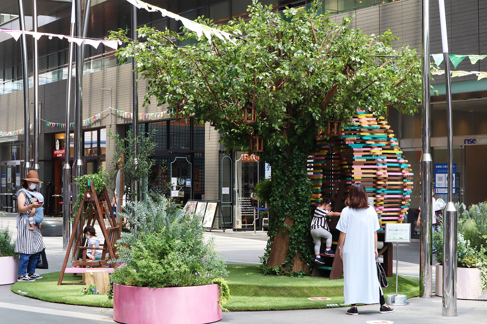 二子玉川ライズ環境装飾「僕らのお家と大きな木の物語」_9