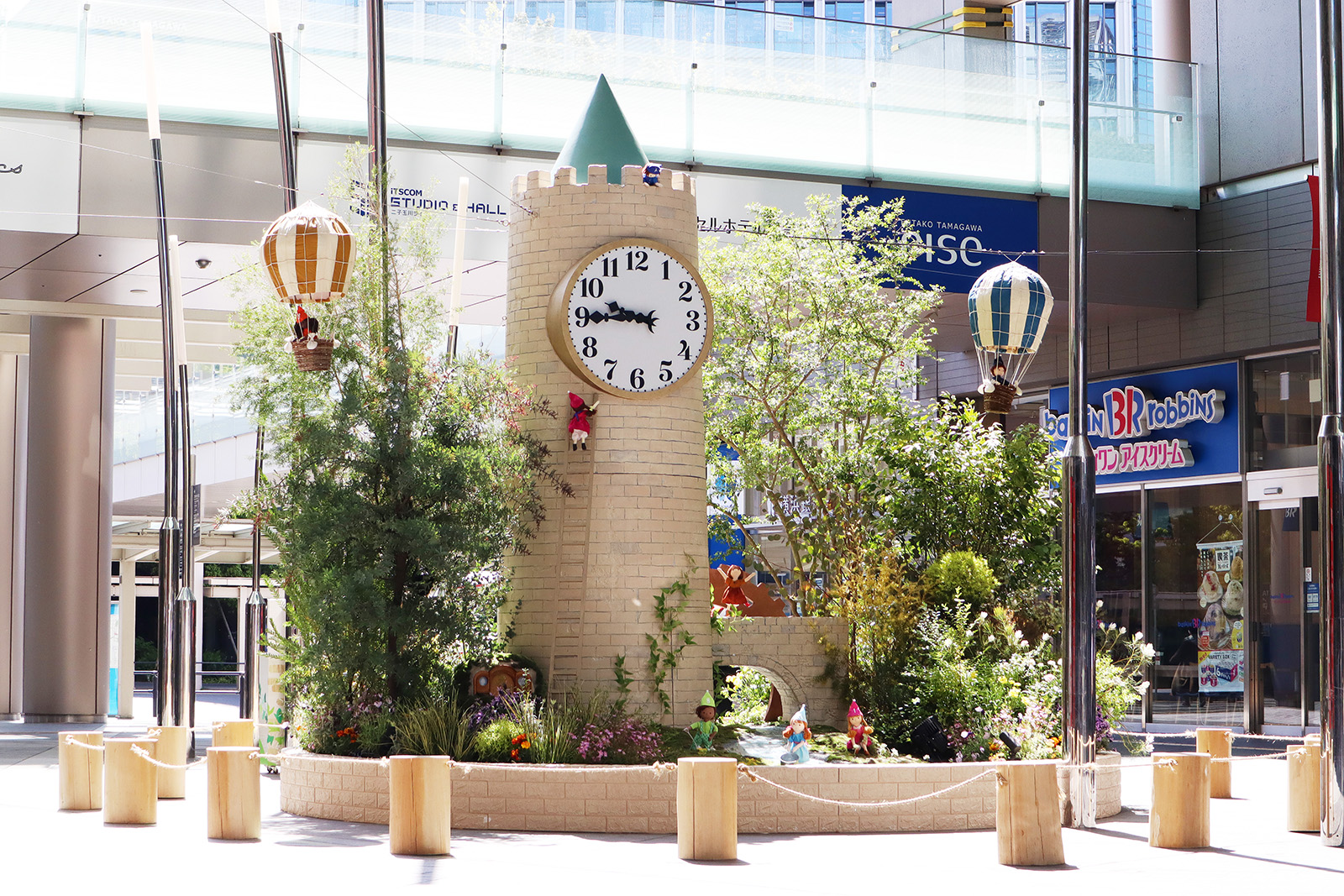 二子玉川ライズ 環境装飾 『時 ～みんなの時計台～』_1