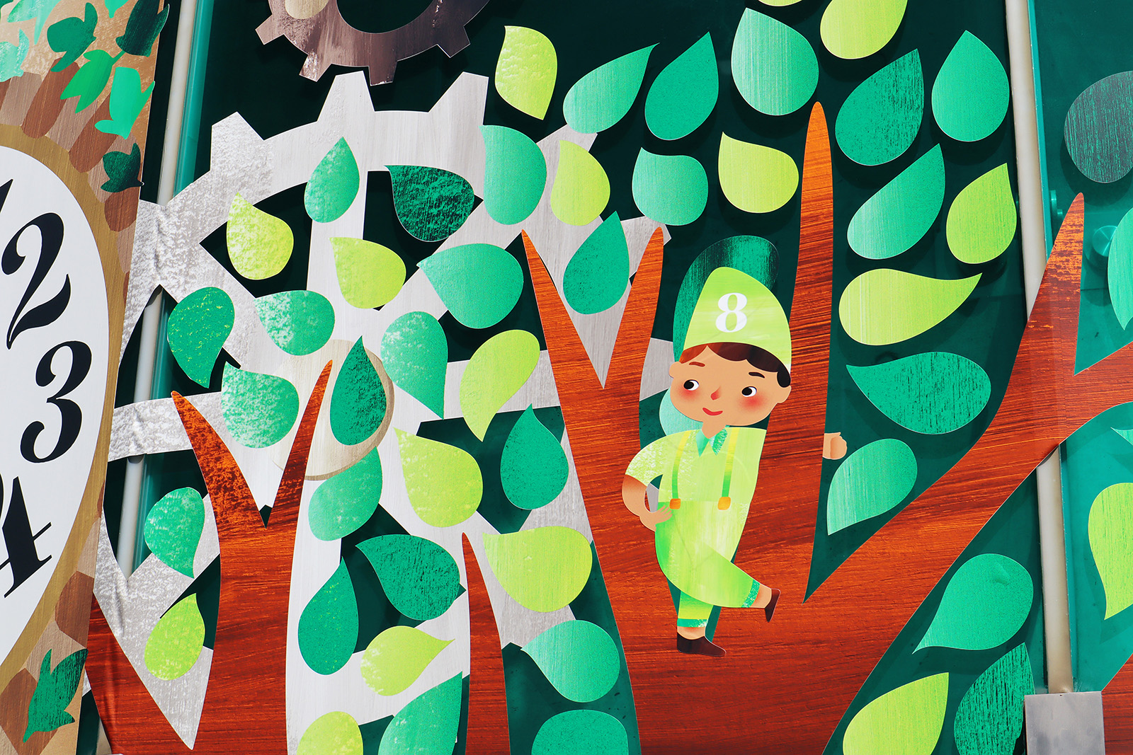 二子玉川ライズ 環境装飾 『時 ～みんなの時計台～』_11