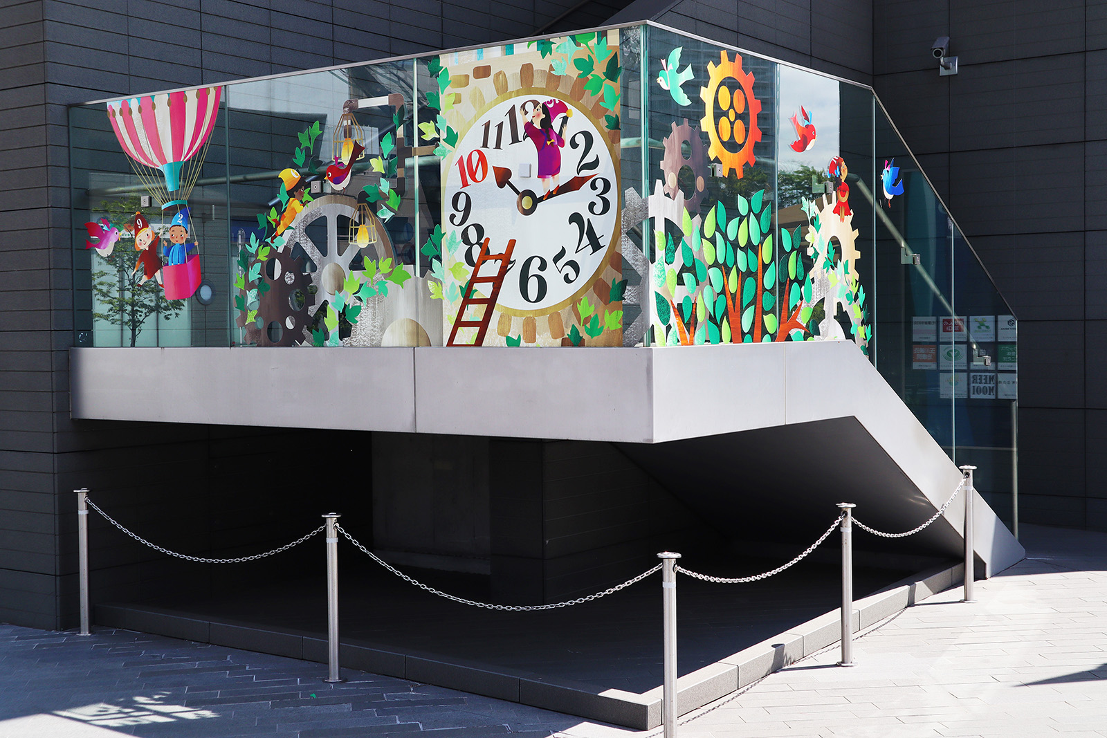 二子玉川ライズ 環境装飾 『時 ～みんなの時計台～』_15
