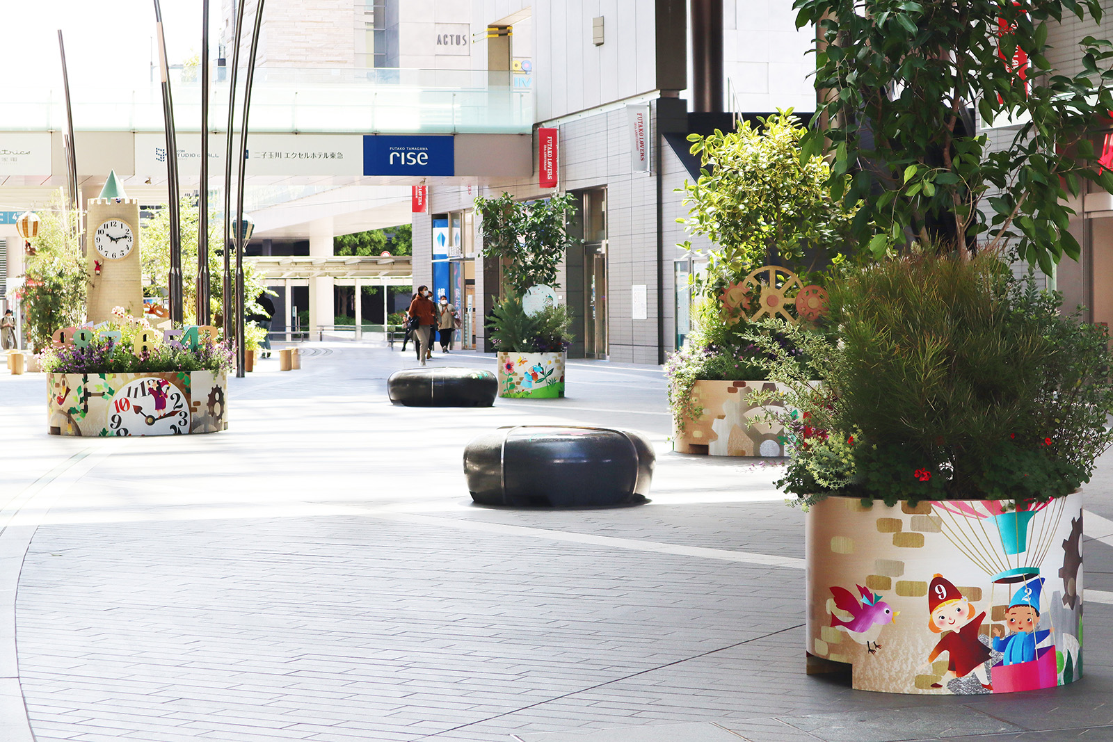 二子玉川ライズ 環境装飾 『時 ～みんなの時計台～』_22