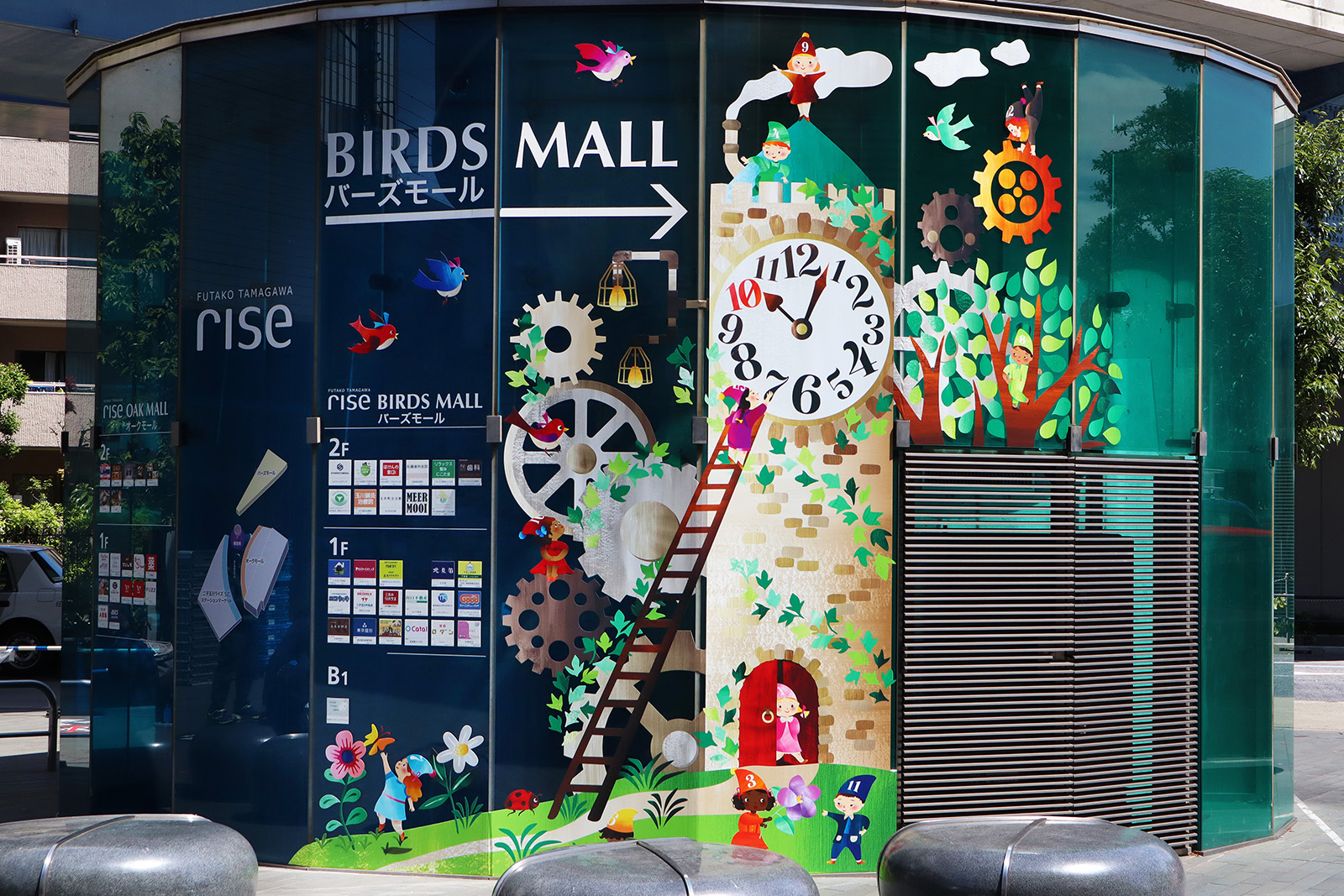 二子玉川ライズ 環境装飾 『時 ～みんなの時計台～』_7