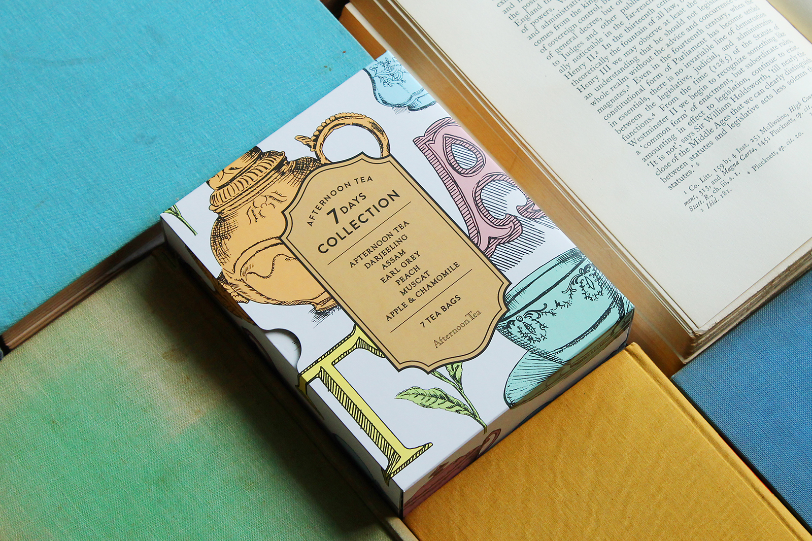 アフタヌーンティー・ティールーム「7デイズコレクション」パッケージデザイン_1