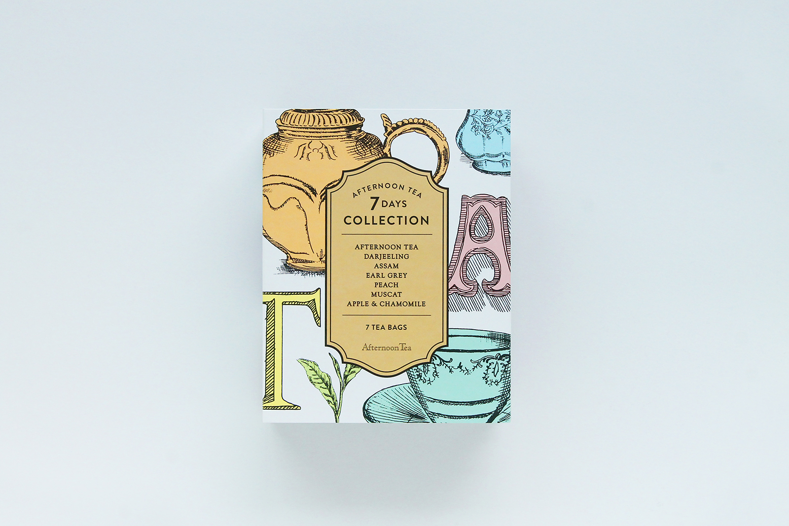 アフタヌーンティー・ティールーム「7デイズコレクション」パッケージデザイン_3