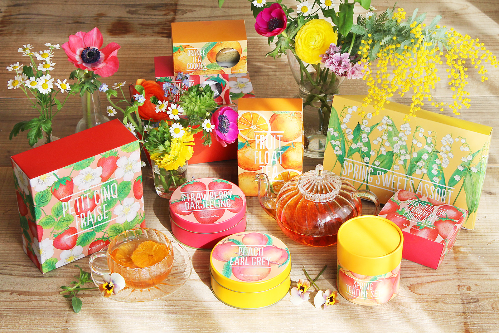 アフタヌーンティー・ティールーム「春の紅茶・焼き菓子」パッケージ_2