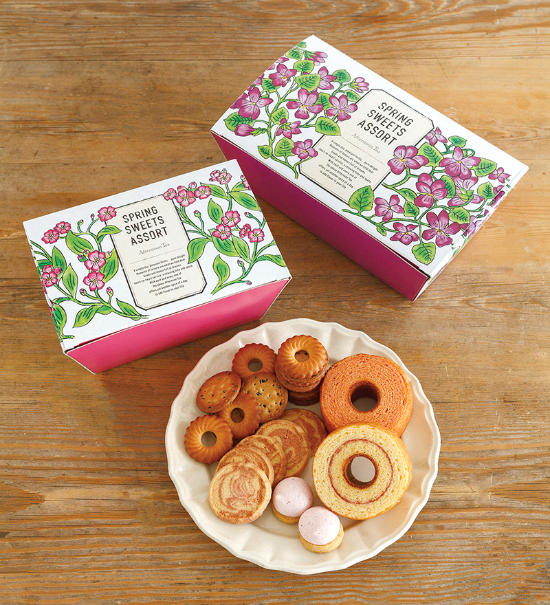 アフタヌーンティー・ティールーム「春限定 紅茶と焼き菓子」パッケージデザイン_3