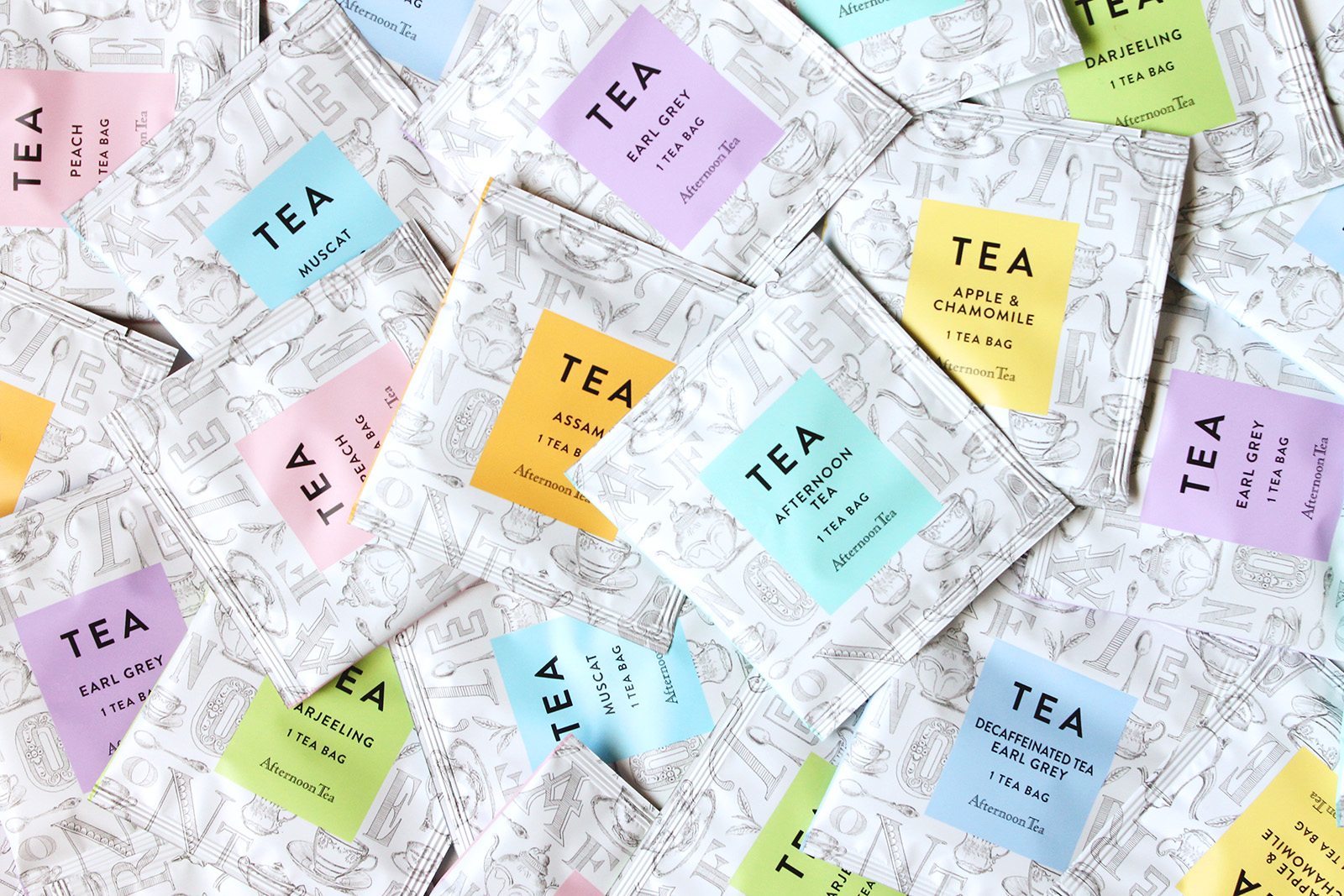 アフタヌーンティー・ティールーム 定番「紅茶・焼き菓子」パッケージデザイン_2