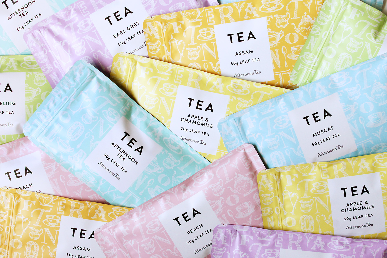 アフタヌーンティー・ティールーム 定番「紅茶・焼き菓子」パッケージデザイン_8