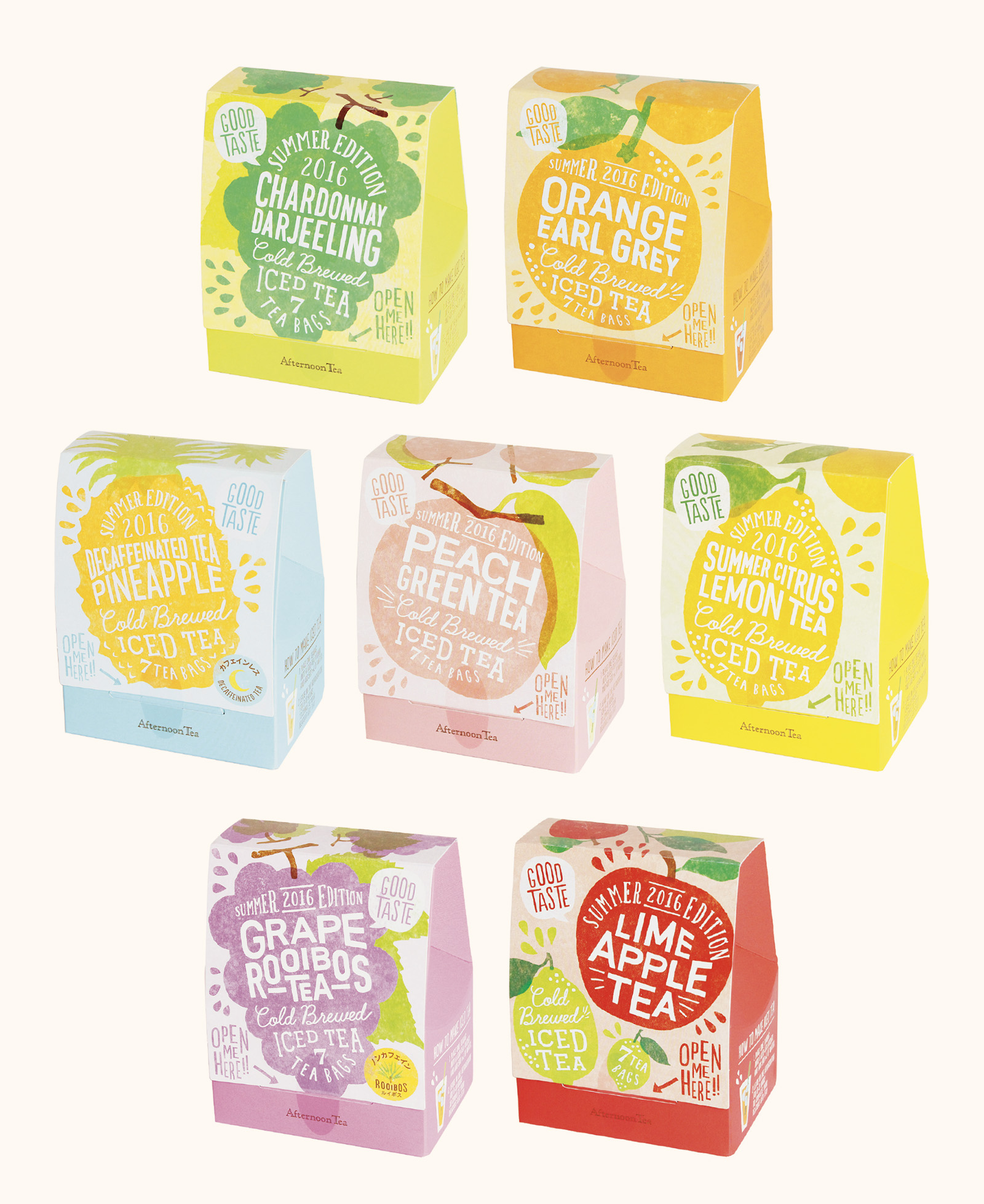 アフタヌーンティー・ティールーム「夏季限定 水出しアイスティー」パッケージ_0
