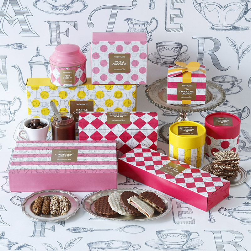 アフタヌーンティー・ティールーム「冬季チョコレート」パッケージデザイン_9