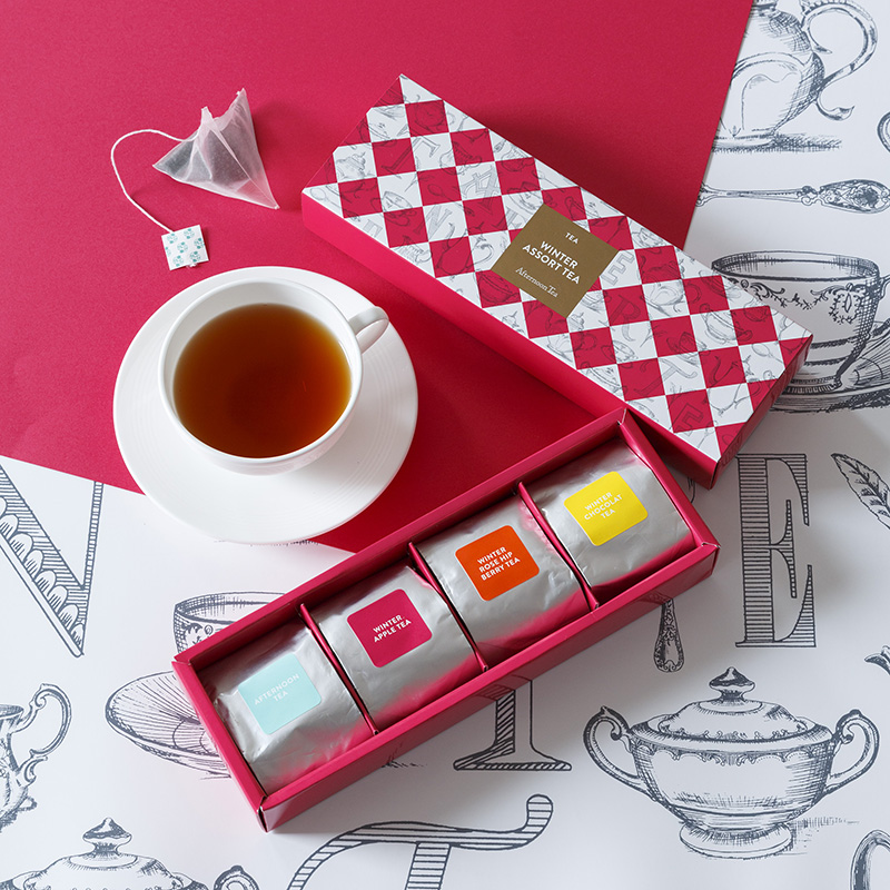アフタヌーンティー・ティールーム「冬季チョコレート」パッケージデザイン_10
