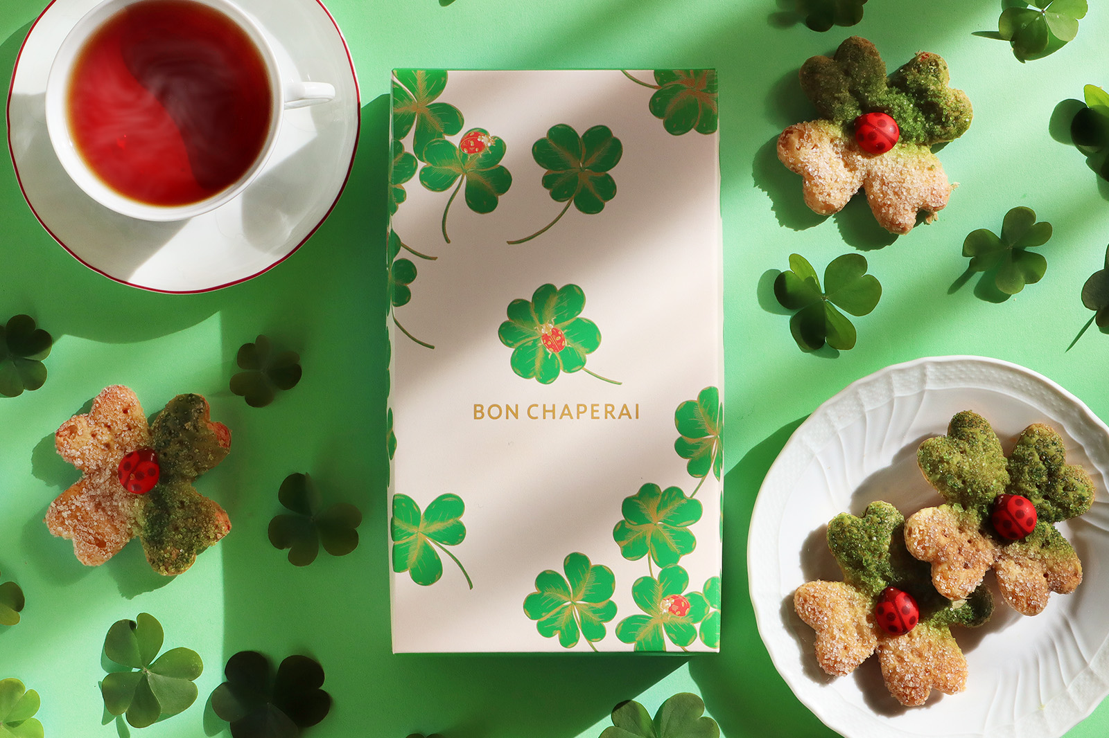ボンシャペリー クローバーパイ パッケージデザイン_1