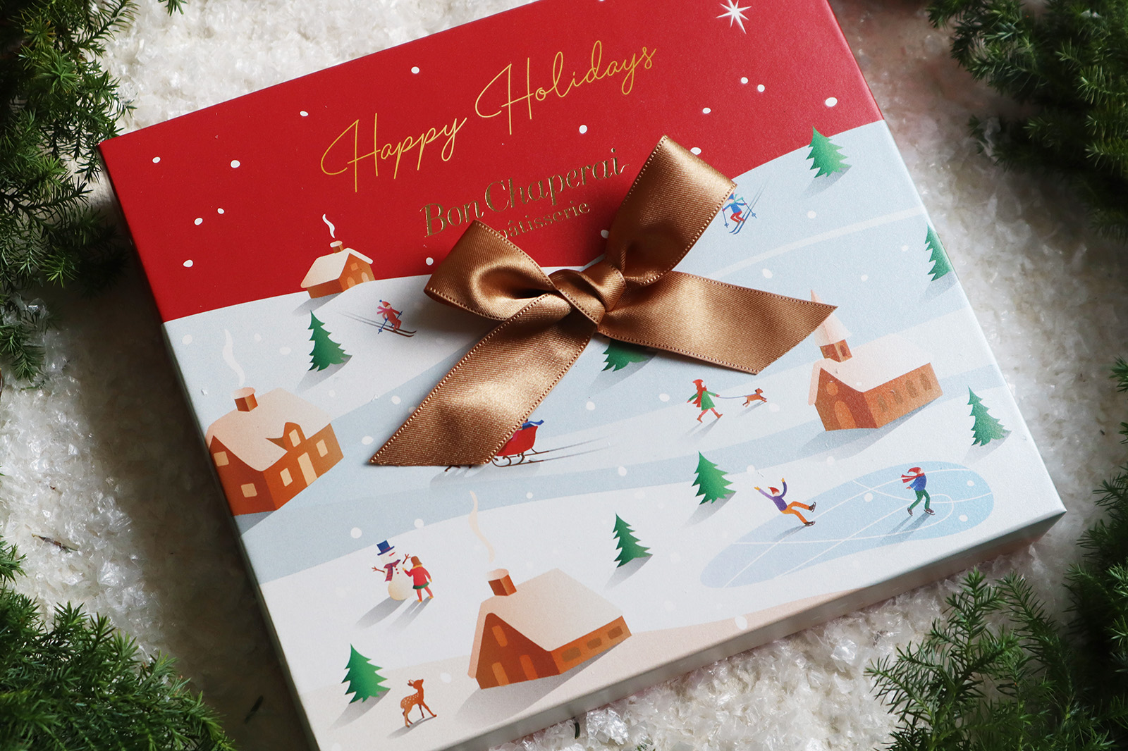 ボンシャペリー クリスマス パッケージデザイン_1