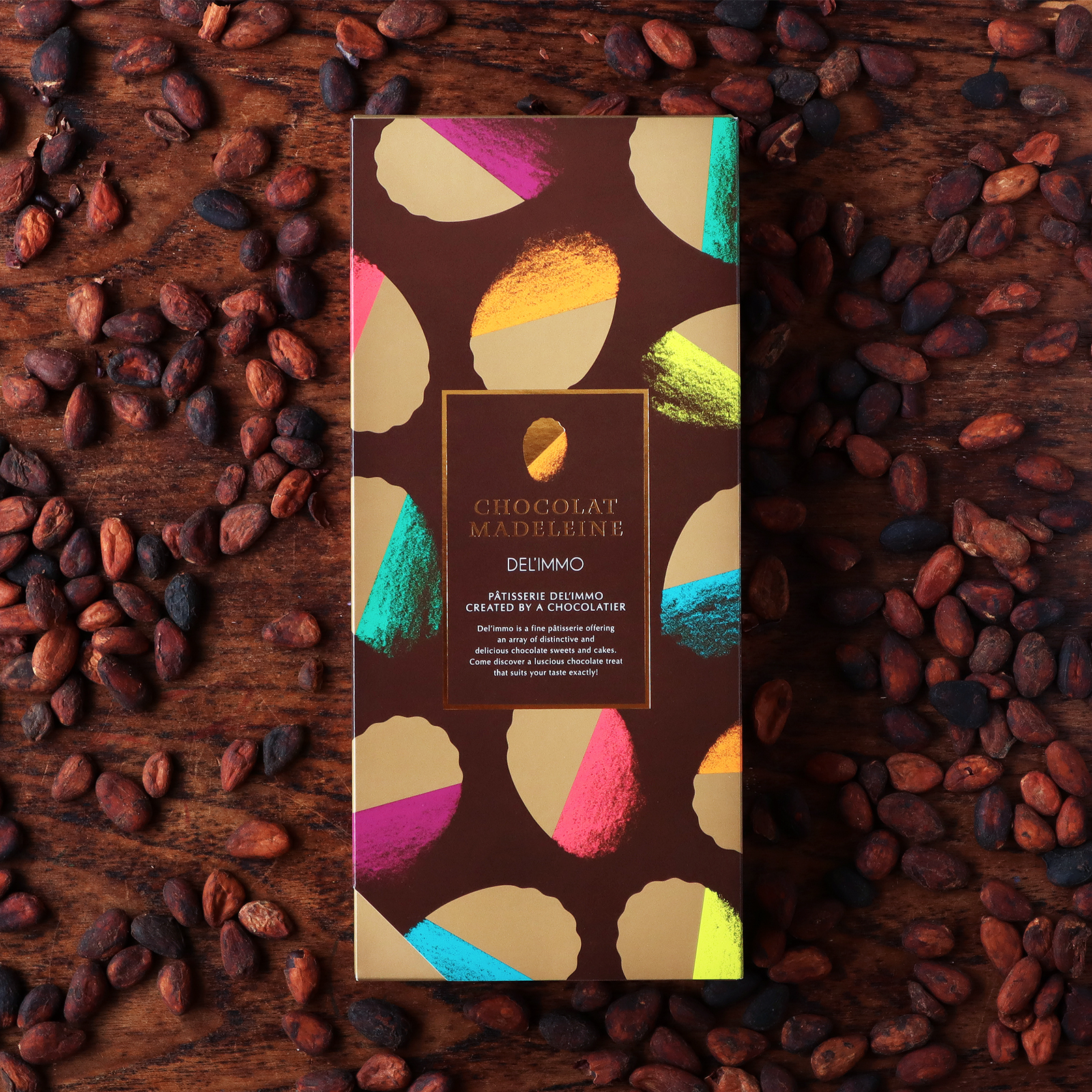 パティスリー＆カフェ「デリーモ」ショコラマドレーヌ パッケージデザイン