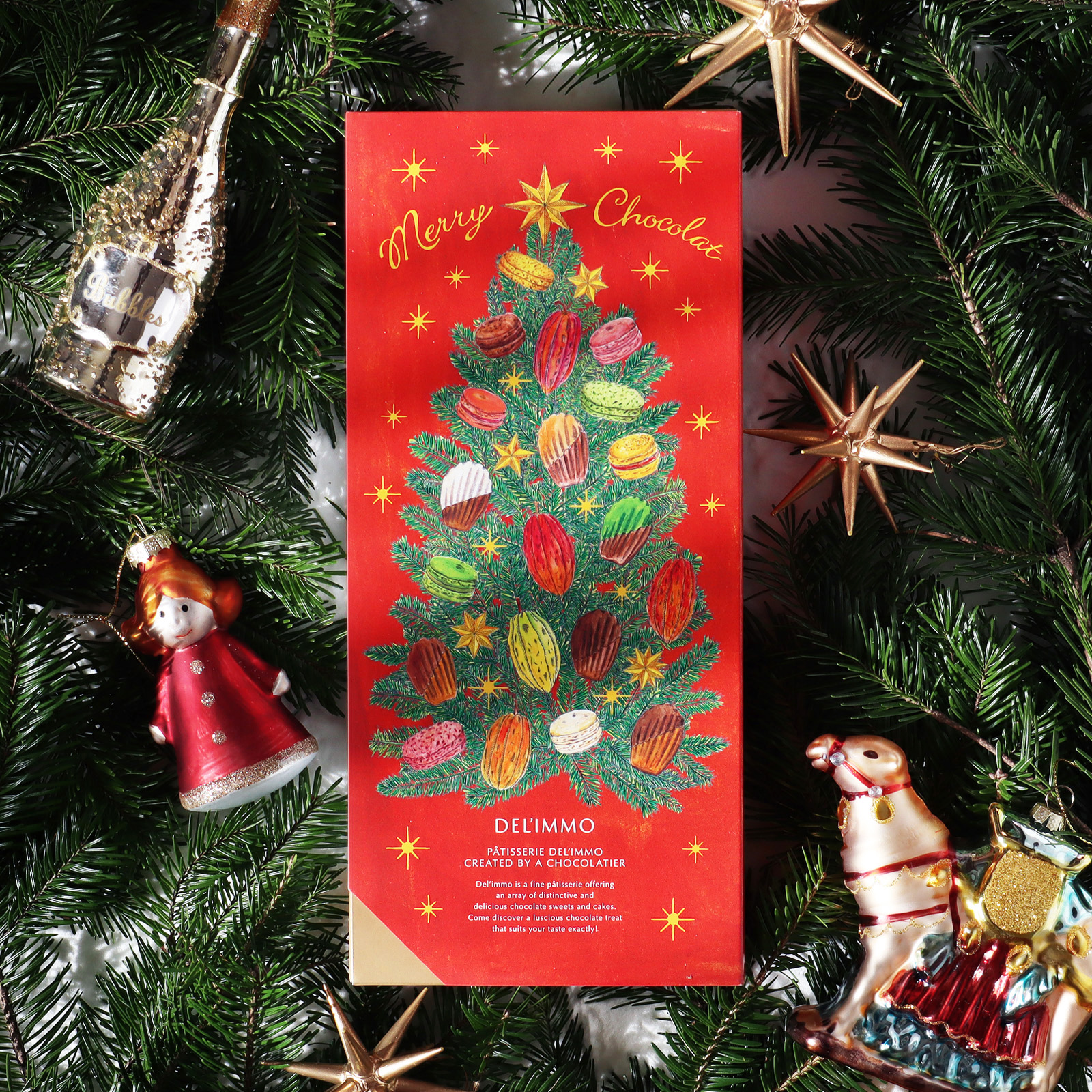 デリーモ「クリスマス限定 焼き菓子」パッケージデザイン