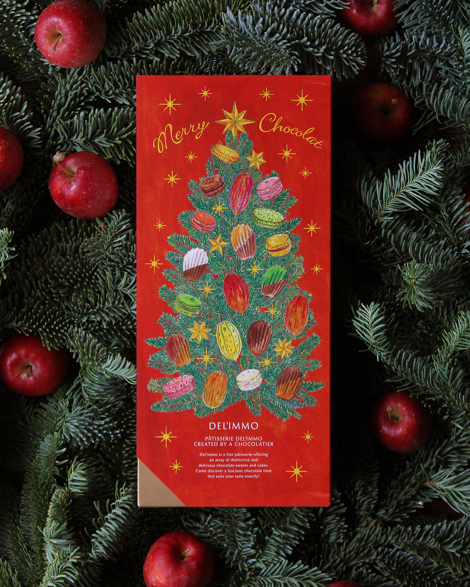 デリーモ「クリスマス限定 焼き菓子」パッケージデザイン_a