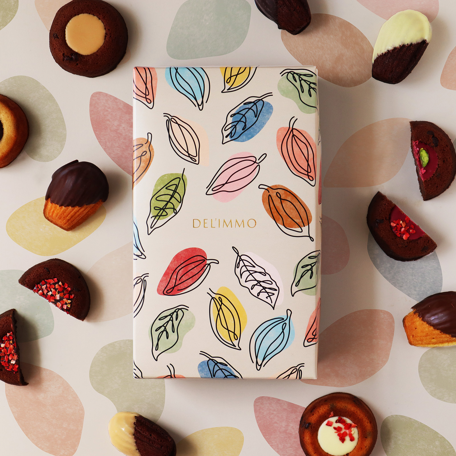 パティスリー＆カフェ「デリーモ」大丸東京限定ボックス パッケージデザイン