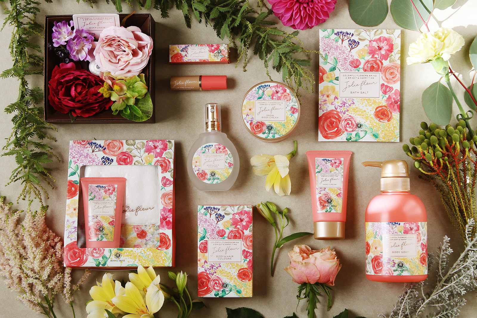 ハウス オブ ローゼ「Jolie Fleur ジョリフルール」パッケージ_1