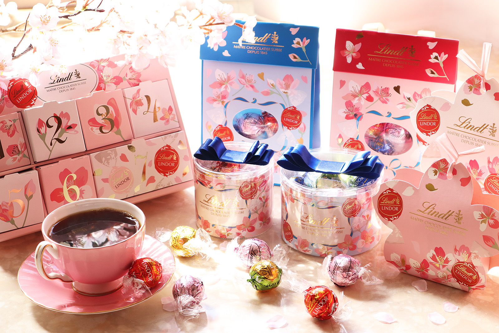 リンツ ホワイトデー&スプリングコレクション パッケージデザイン_1