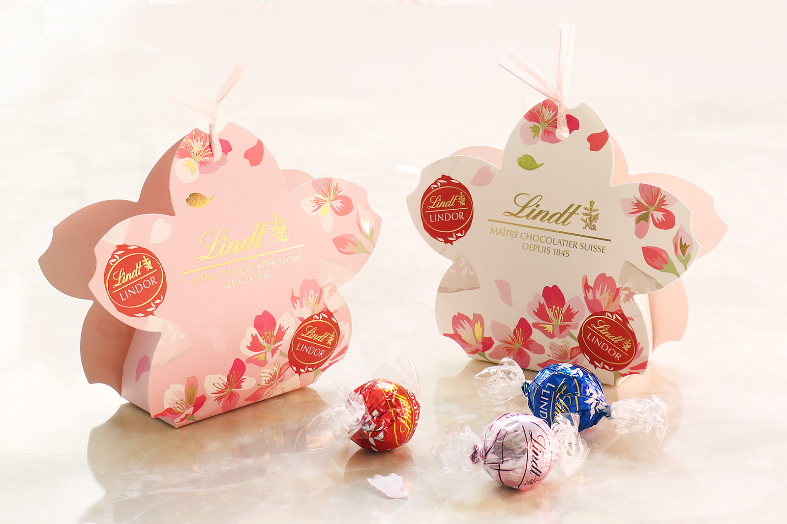 リンツ ホワイトデー&スプリングコレクション パッケージデザイン_4