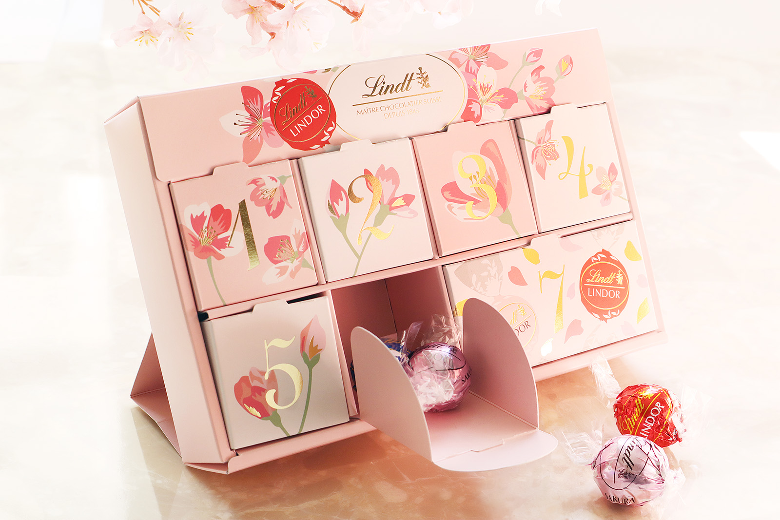 リンツ ホワイトデー&スプリングコレクション パッケージデザイン_5