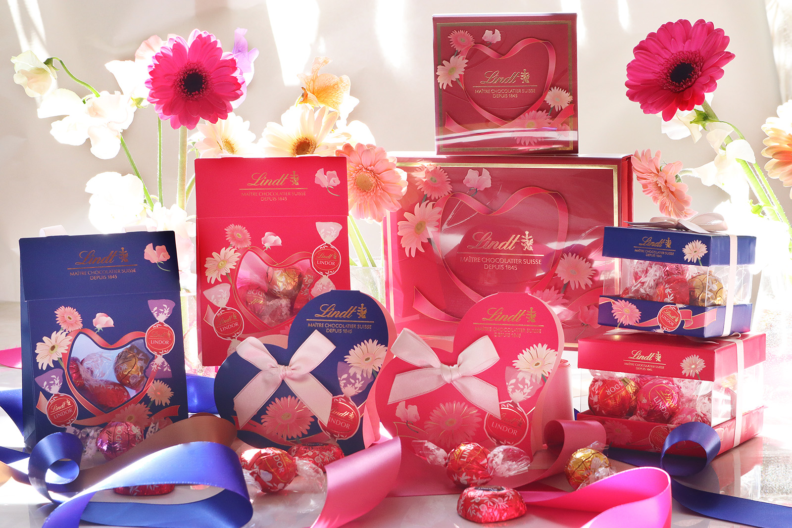 リンツ 2025バレンタインデーコレクション パッケージデザイン_1