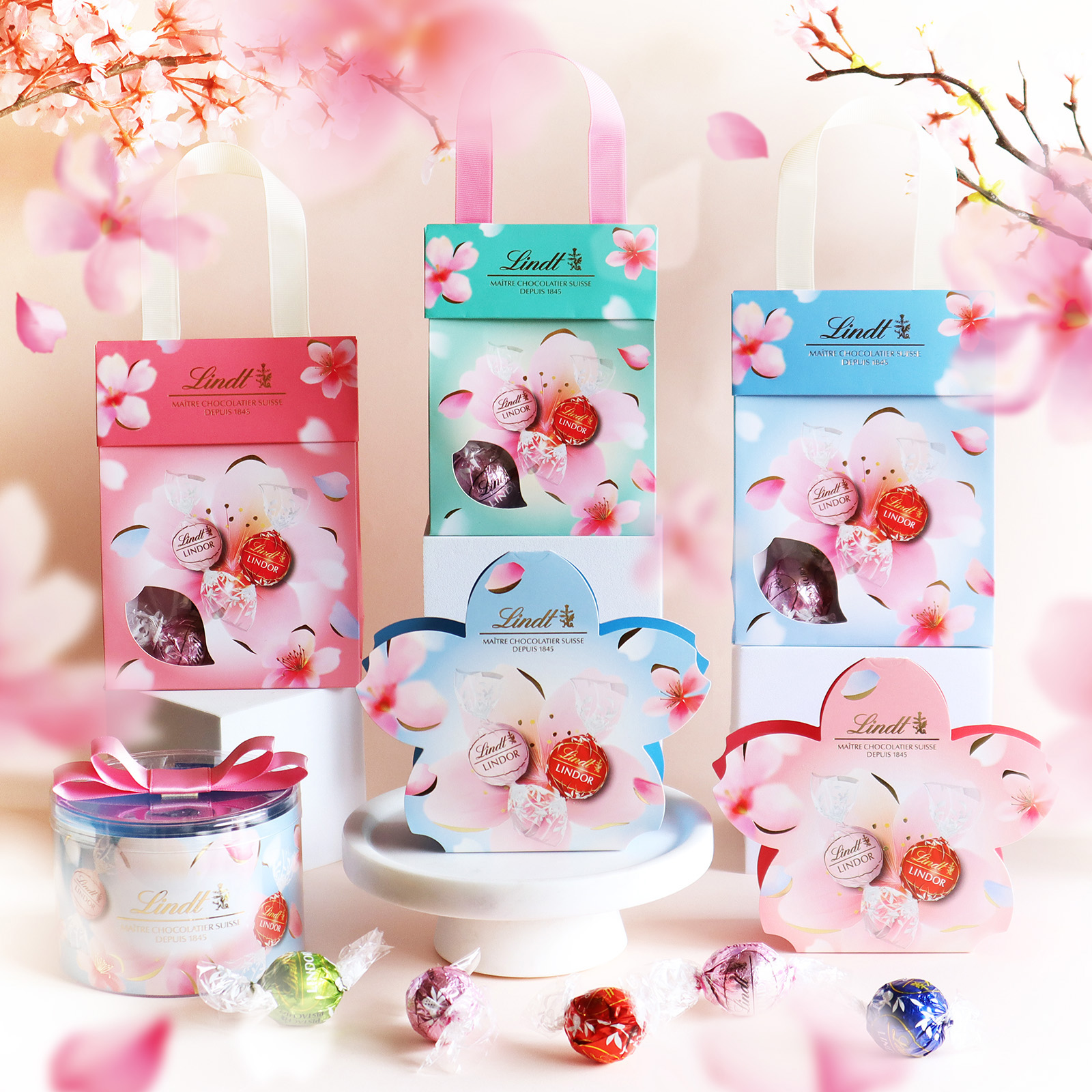 リンツ ホワイトデー&スプリングコレクション 2026 パッケージデザイン_1