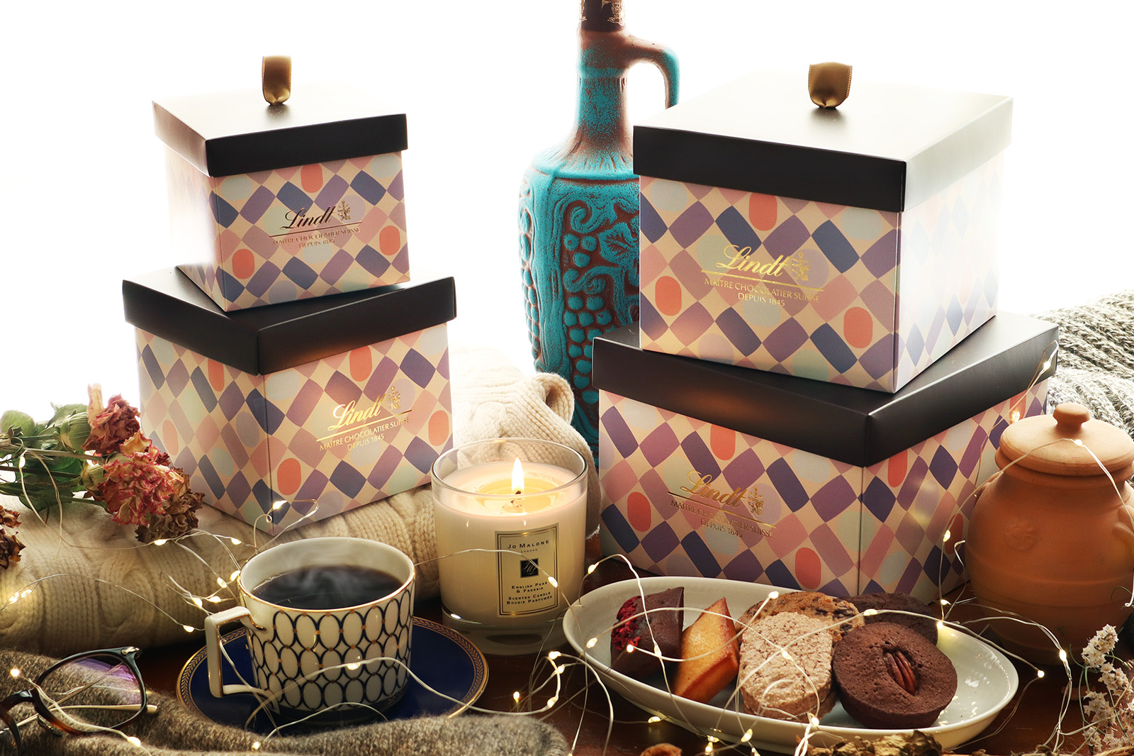 リンツ 焼き菓子カジュアルギフト_冬 パッケージデザイン_1