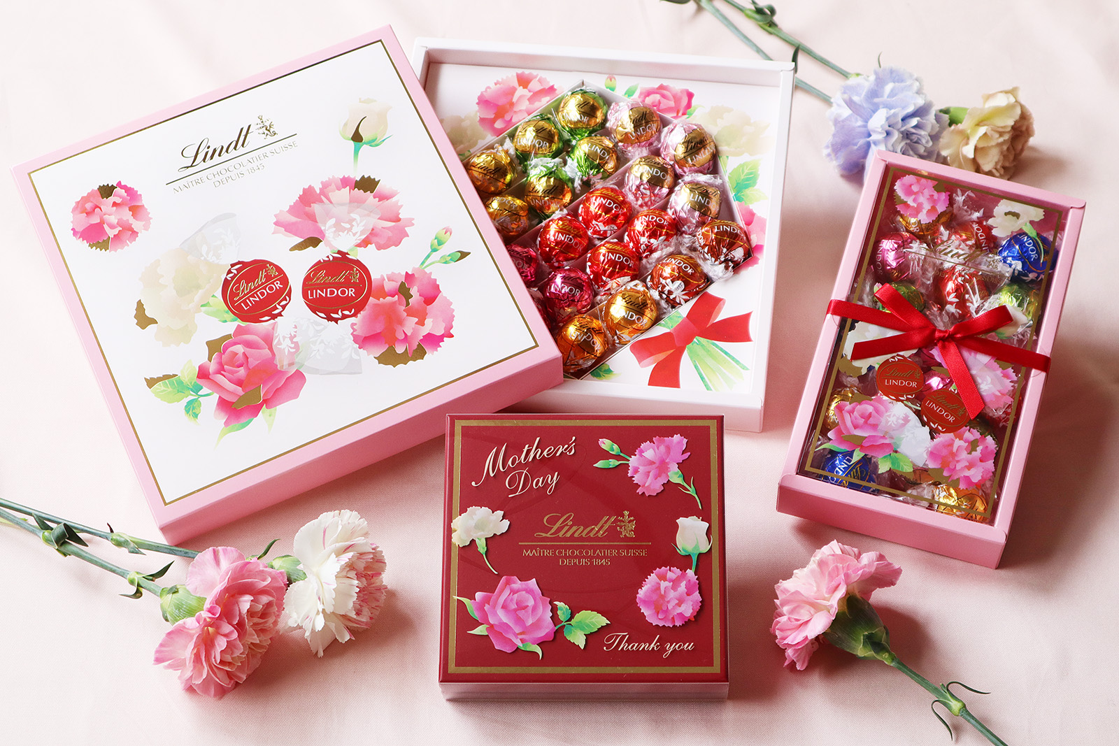 リンツ 母の日 パッケージデザイン_1