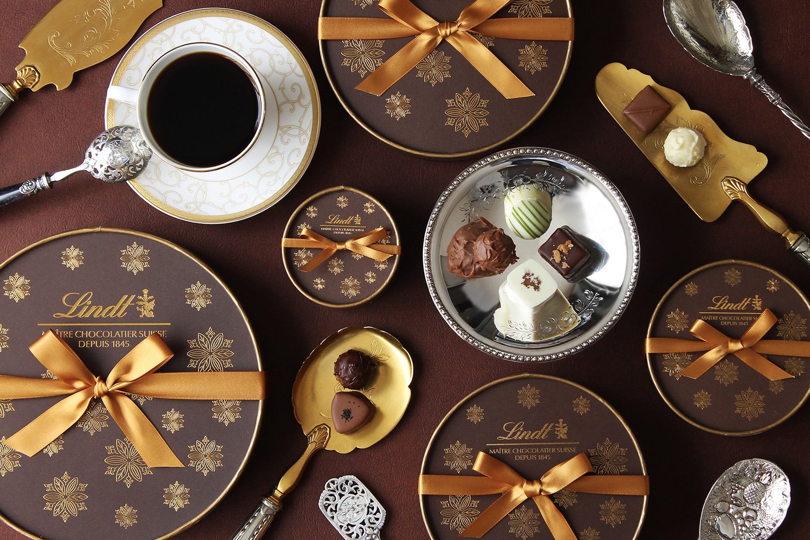 リンツ トリュフ&プラリネ パッケージデザイン_1