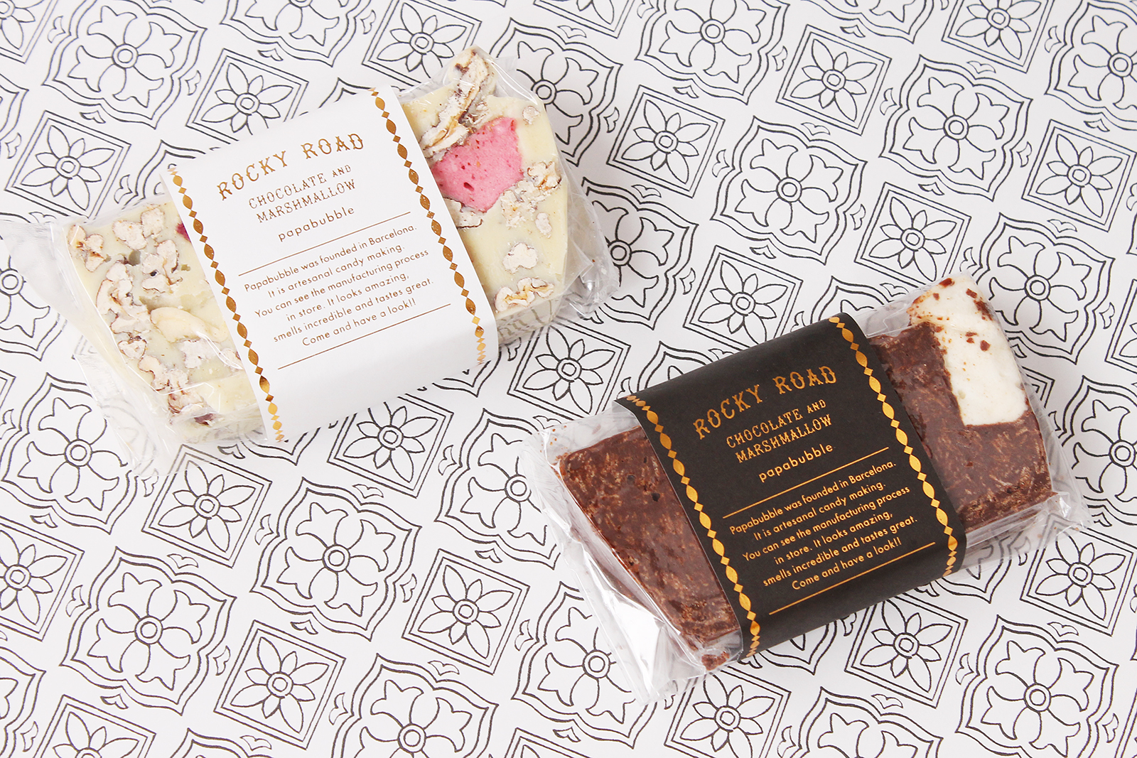 PAPABUBBLE（パパブブレ）「ロッキーロード」パッケージデザイン_1