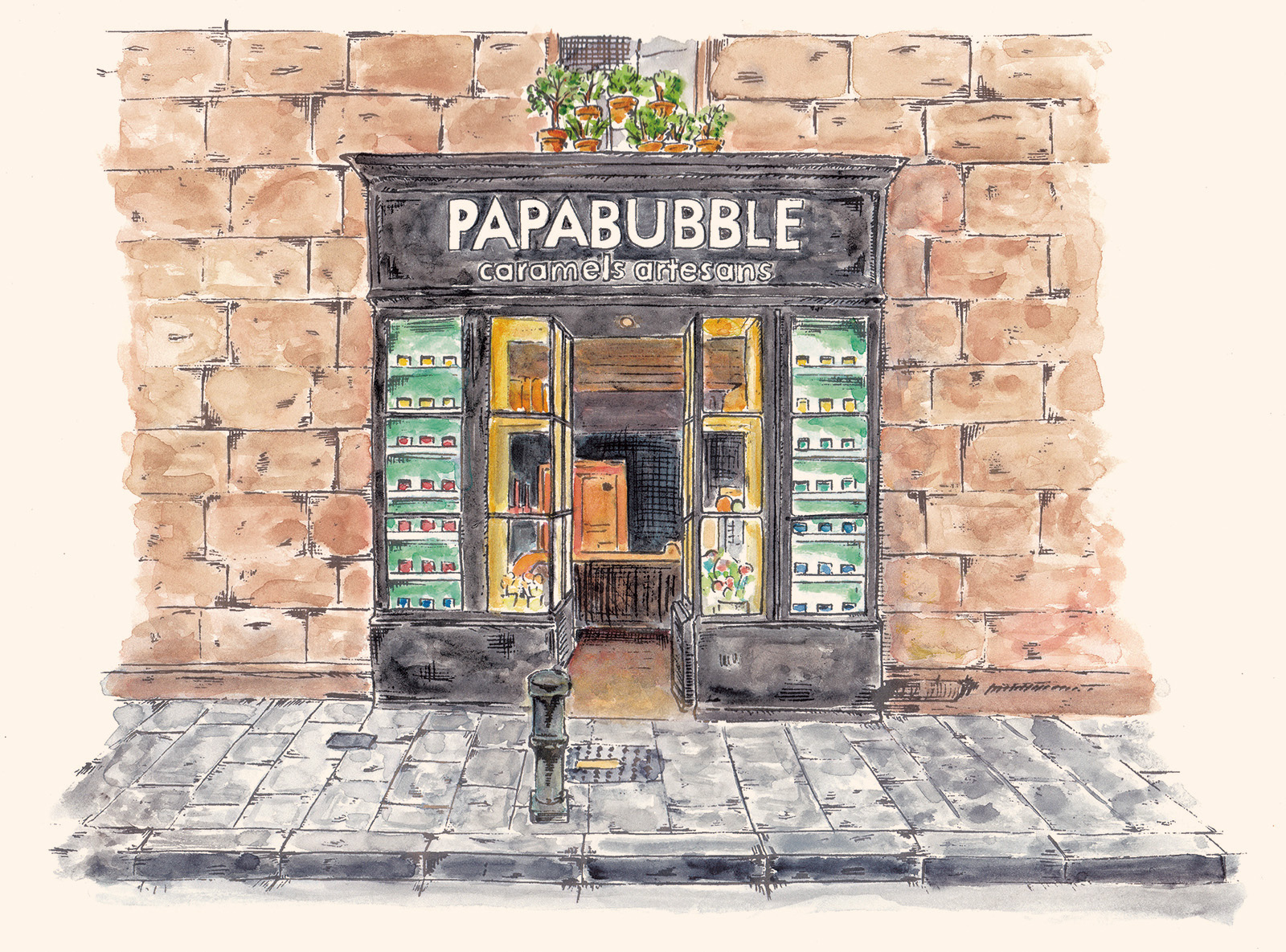 PAPABUBBLE（パパブブレ）ショップビジュアル